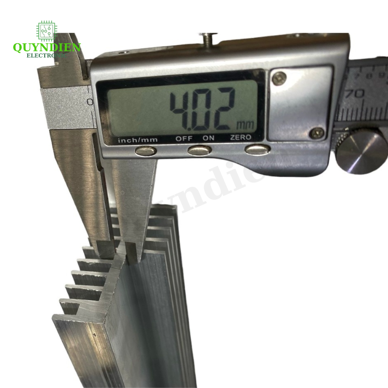 Nhôm tản nhiệt 2 tầng 10 cánh 135x58x32mm