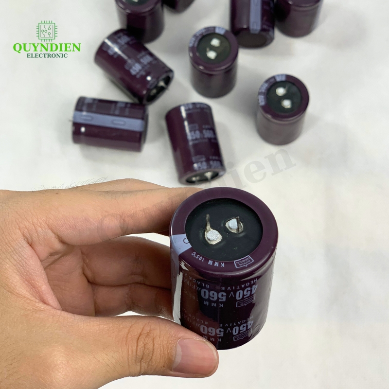 Tụ Lọc Nguồn 560uF 450V – Tụ Hóa Cho Thiết Bị Điện Tử