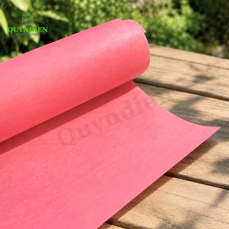 Giấy Phim Cách Điện Hồng Dày 0.2mm