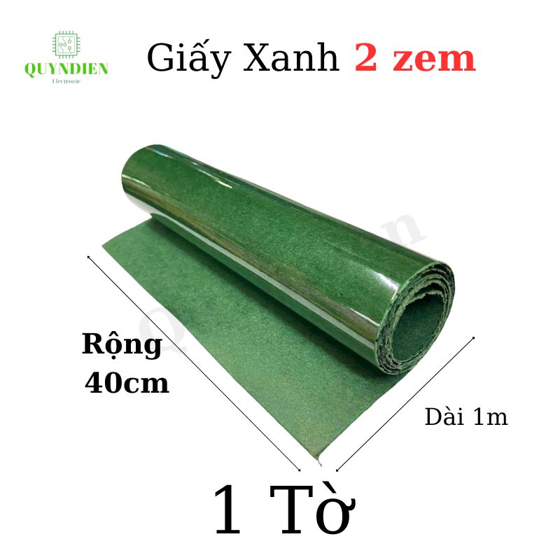 Giấy xanh giấy cách điện dày 0.2mm