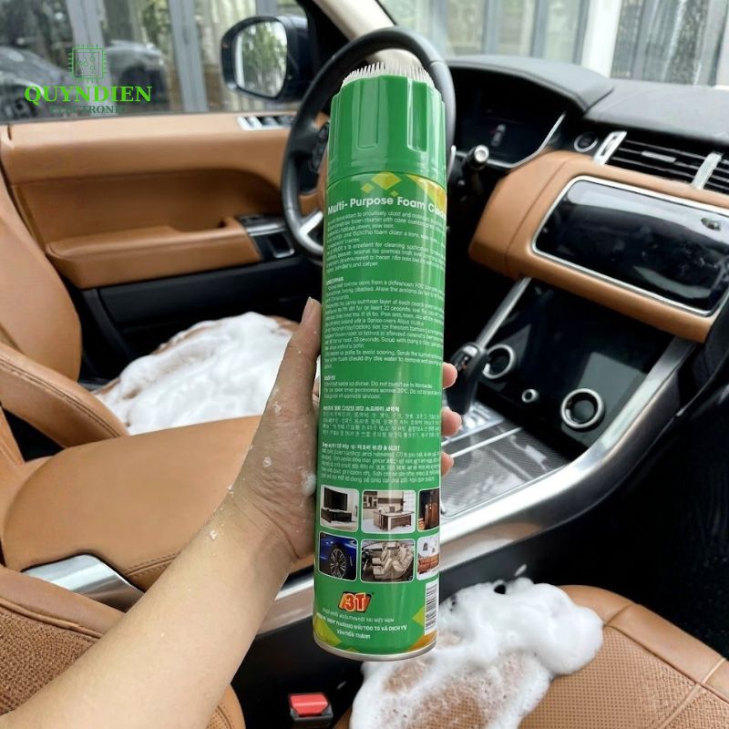 Bọt Tuyết Vệ Sinh Đa Năng FOAMCLEANER 3T - Thùng 12 Chai