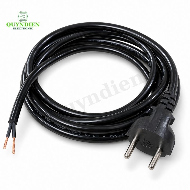 Dây Nguồn Lõi Đồng Dài 2 Mét