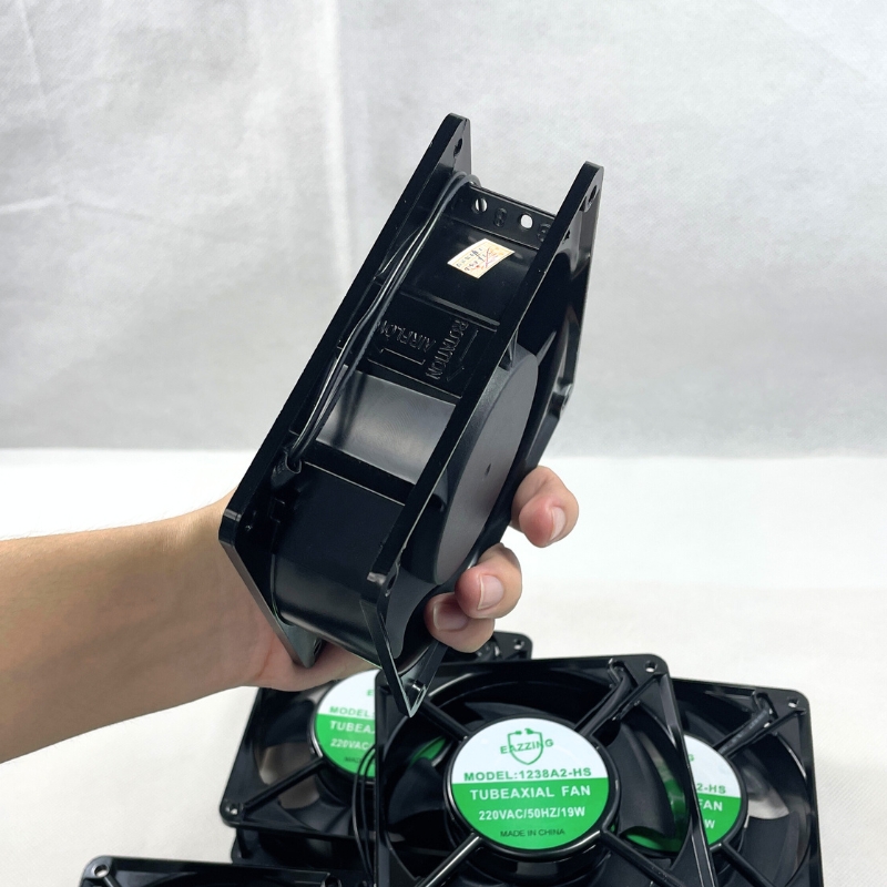 Quạt Hút Mùi, Quạt Tản Nhiệt Thông Gió 12x12x3.8cm 220V EAZZING