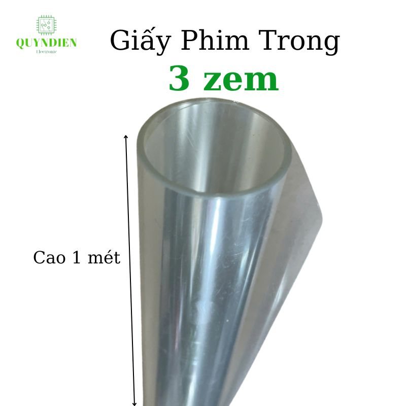 Giấy Phim Trong Cách Điện Dày 0.3mm