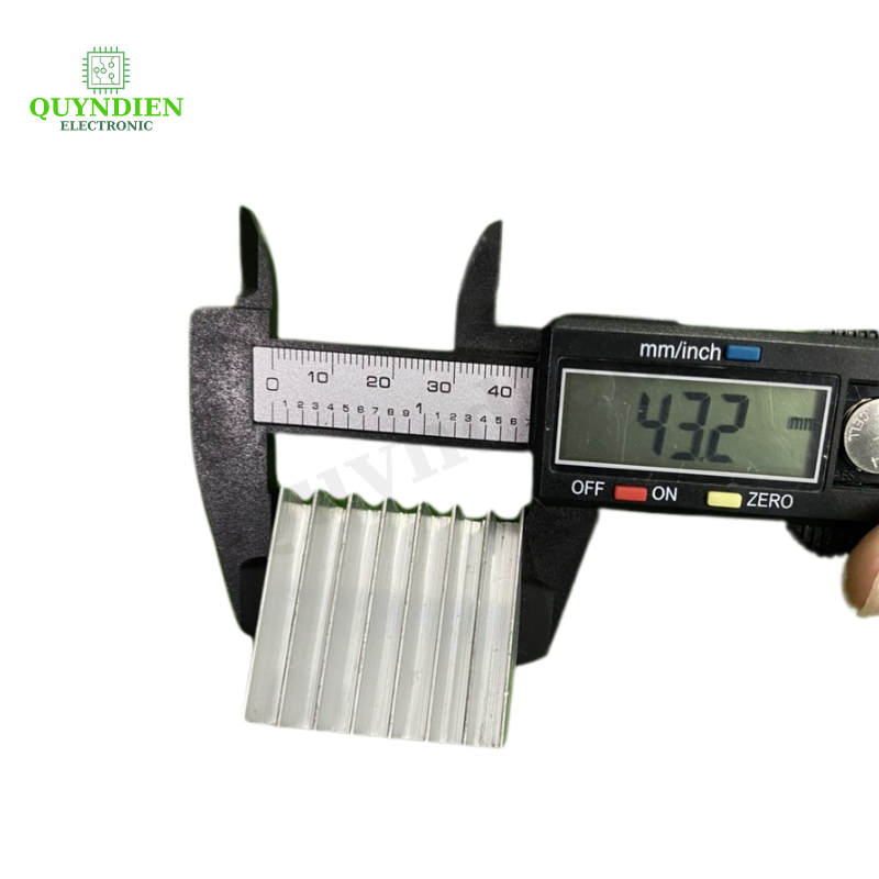 Nhôm Tản Nhiệt 8 Cánh 50x43x17mm