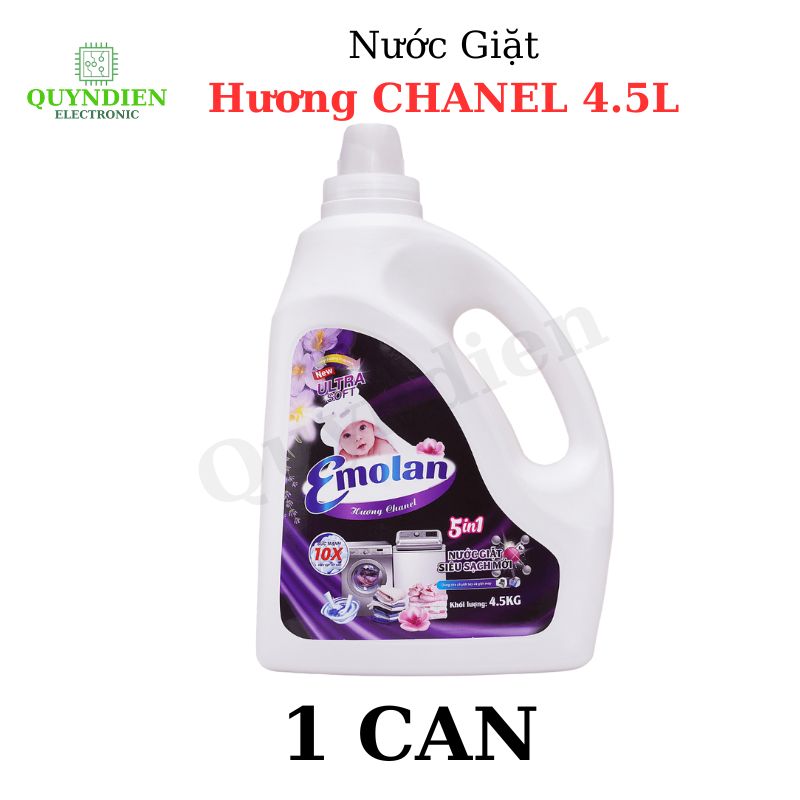 Nước giặt Emolan hương CHANNEL - 4.5L