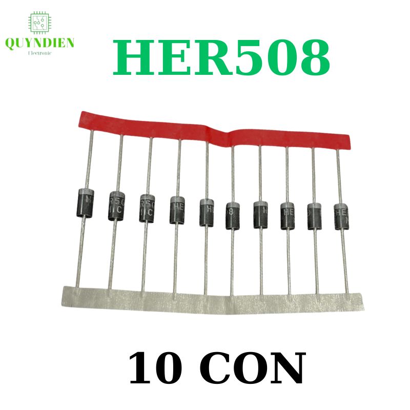 Diode xung HER508 5A 1000V loại dây