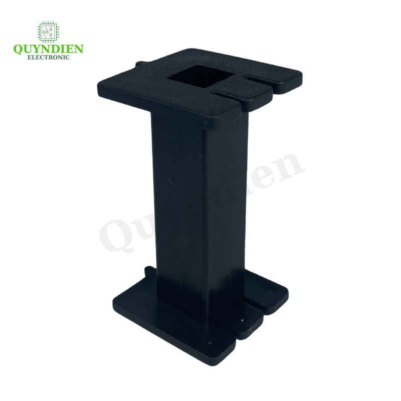 Lõi Khuôn Nhựa Vuông Dài 64mm Màu Đen