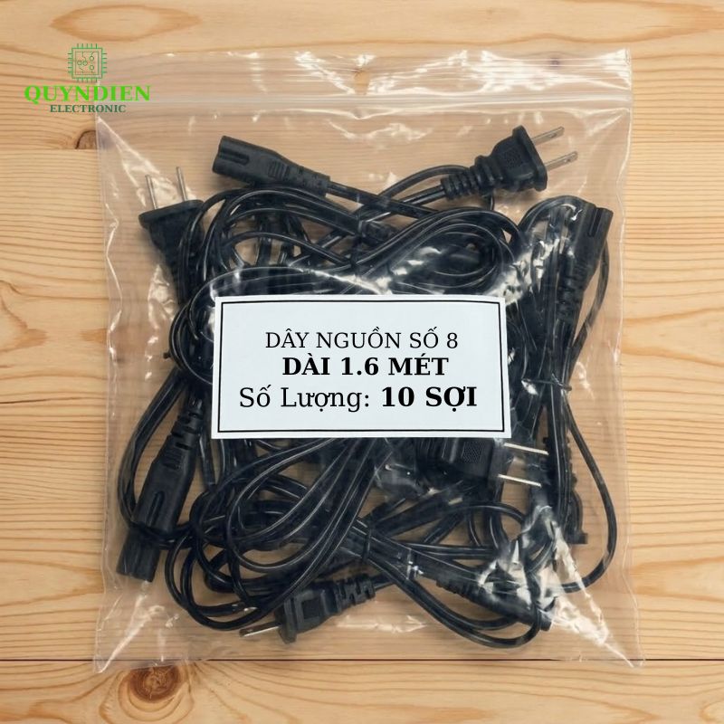 Dây Nguồn Số 8 Dài 1.6m