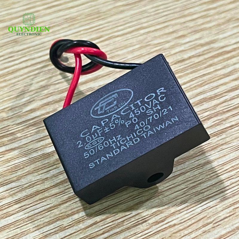 Tụ Đề Kapa 2.5uF ±5% 450VAC Tinh Chi