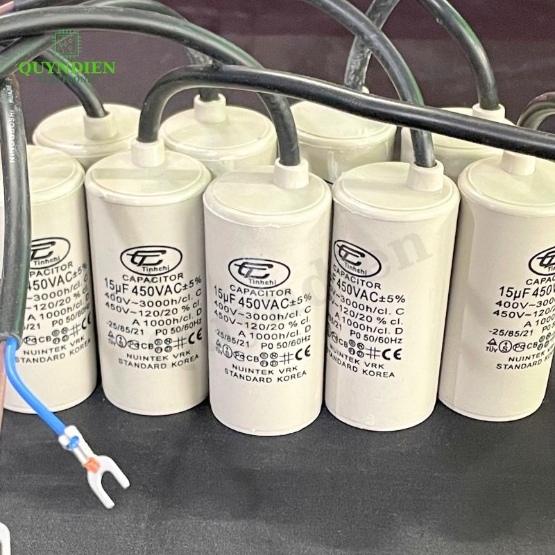 Tụ Đề Máy Bơm Nước 15uF 450V Tụ Kapa Tinh Chi