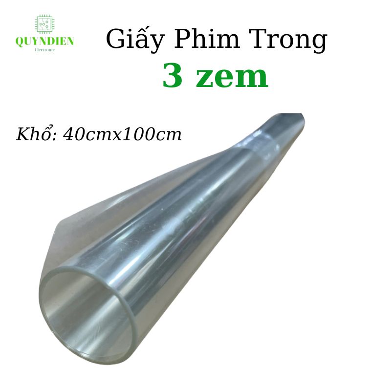 Giấy Phim Trong Cách Điện Dày 0.3mm