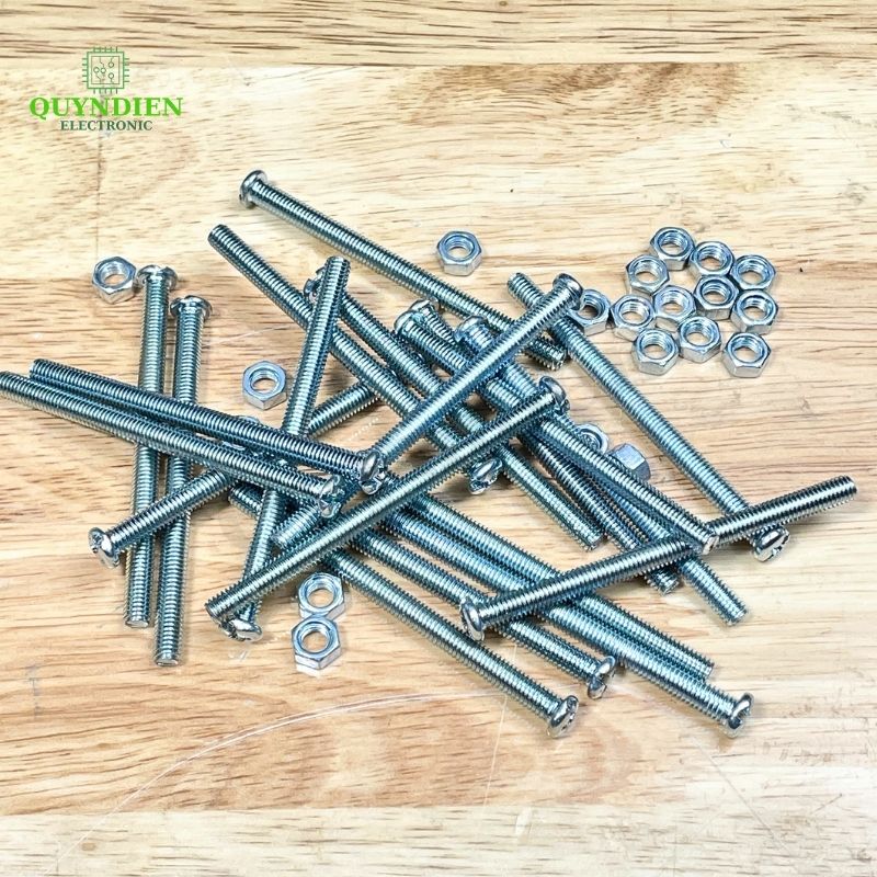 Ốc Vít M5x70mm Có Kèm Tán
