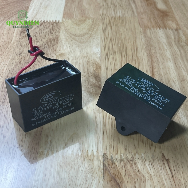 Tụ Đề Kapa 16uF ±5% 450VAC Tinh Chi