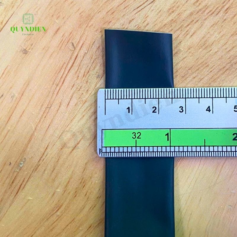 Gen co nhiệt size 16mm màu đen