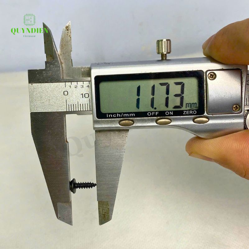 Ốc vít nhọn M3x10mm đầu long đền dài 10mm - Túi 100 Con