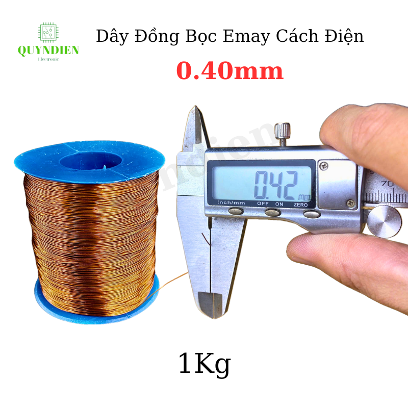 Dây ĐỒNG bọc emay cách điện size 0.40mm