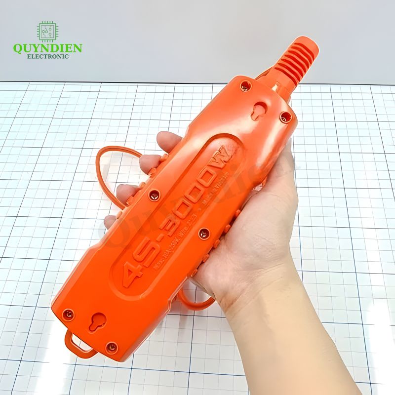 Ổ Cắm Siêu Tải 4 Lỗ Thẳng 3000W (Dây Dài 10 Mét)