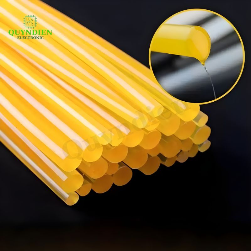 Keo Nến Nhỏ 7mm Màu Vàng