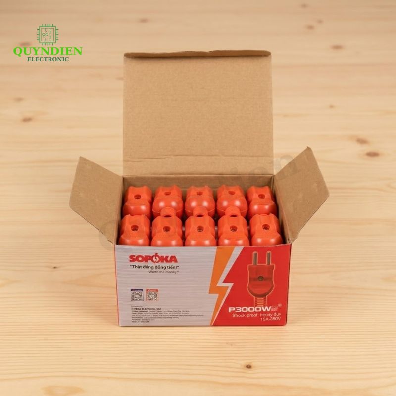 Phích Cắm Điện Siêu Chịu Tải P3000W2+