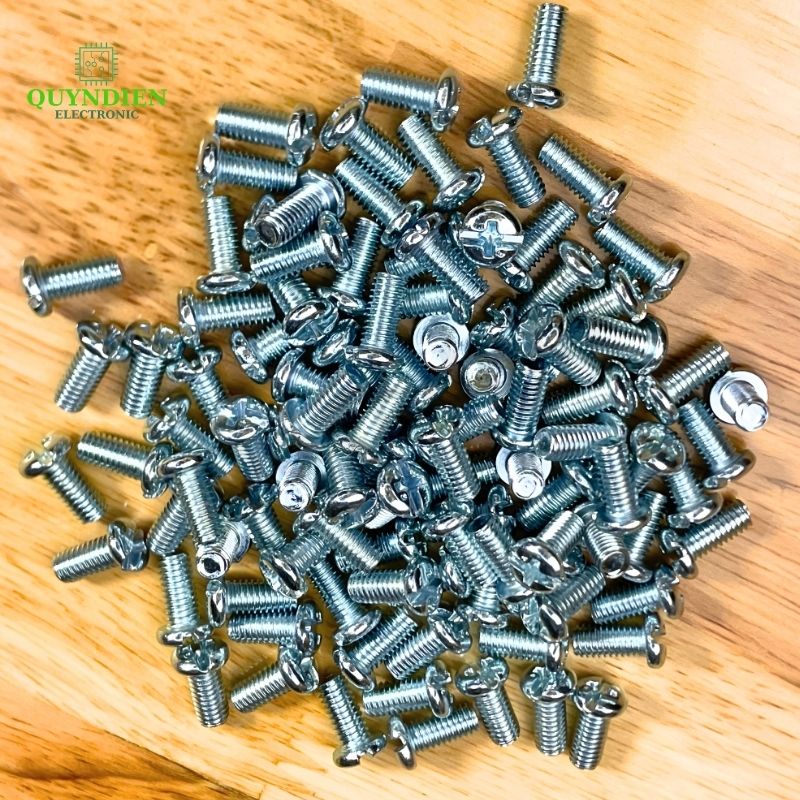Ốc Vít M5x10mm Có Kèm Tán