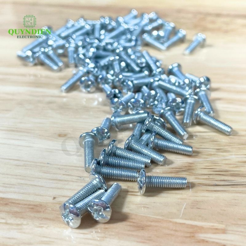 Ốc Vít Tán M3x14mm - Túi 100 Con