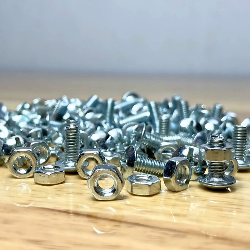 Ốc Vít M4x10mm Ren Mịn Đầu Dù Kèm Tán