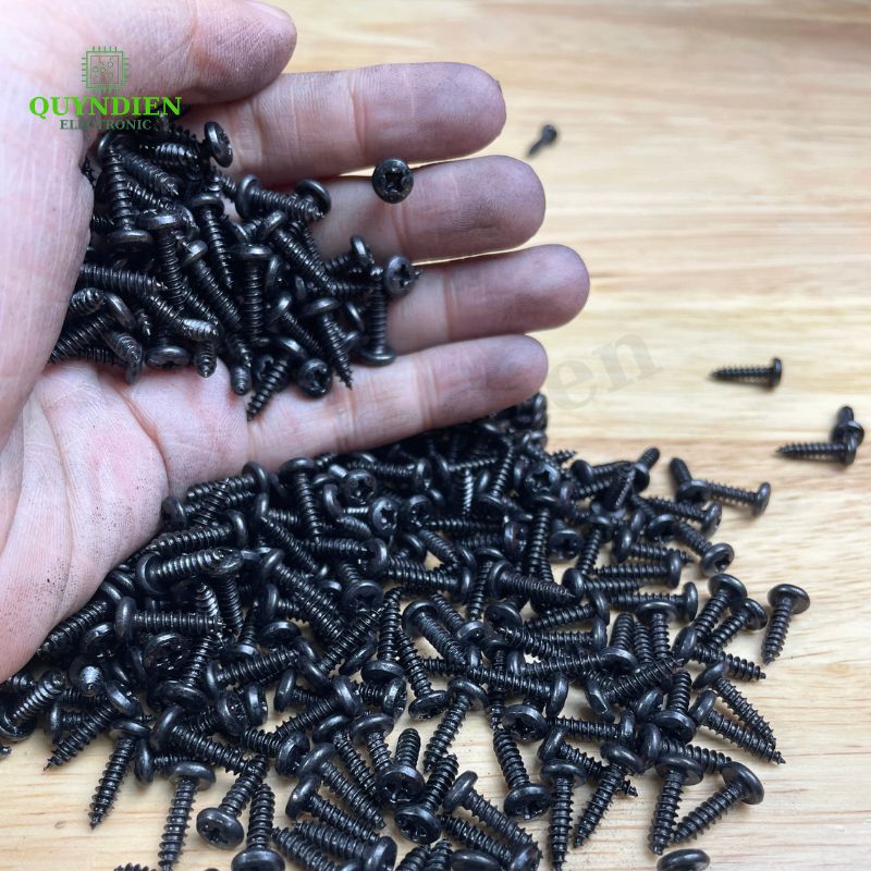 Ốc Vít Nhọn Đầu Tròn M3x12mm