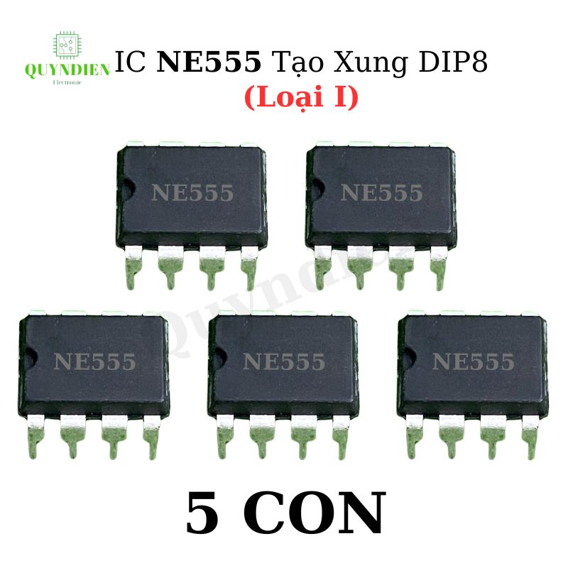 IC NE555 Tạo Xung Dip 8 -Loại 1