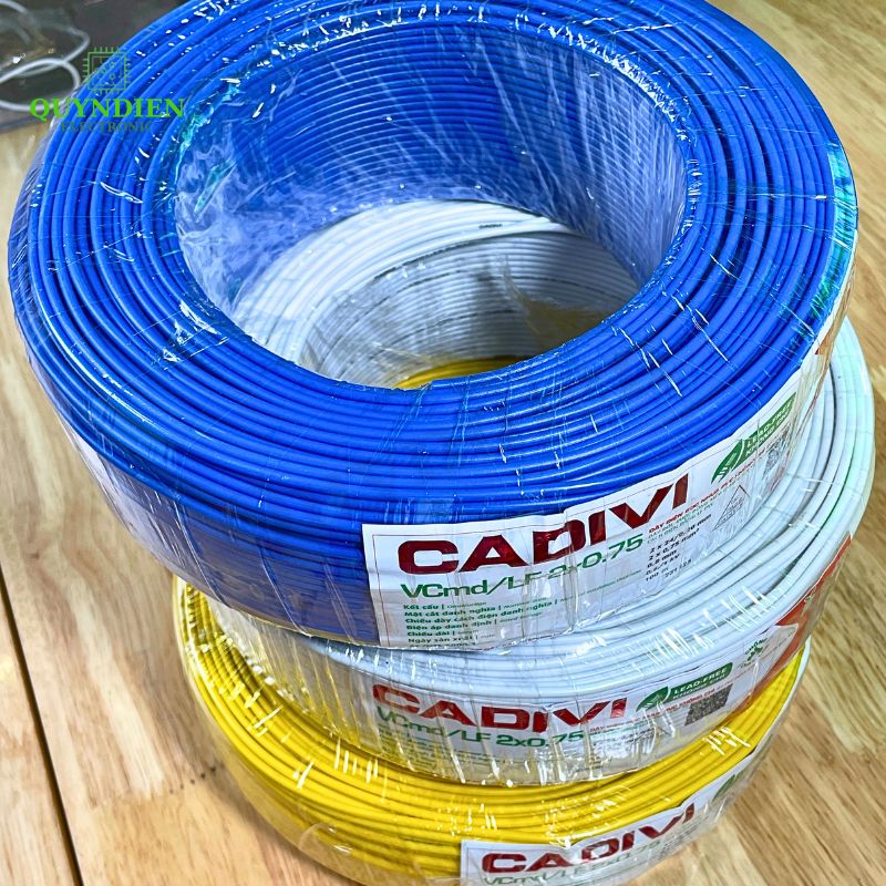 Dây Điện Cadivi Dây Đôi VCmd/LF 2x0.75