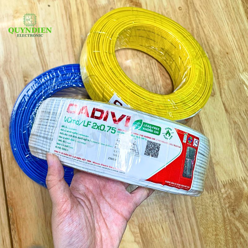 Dây Điện Cadivi Dây Đôi VCmd/LF 2x0.75