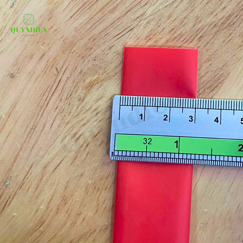 Gen co nhiệt size 18mm màu đỏ