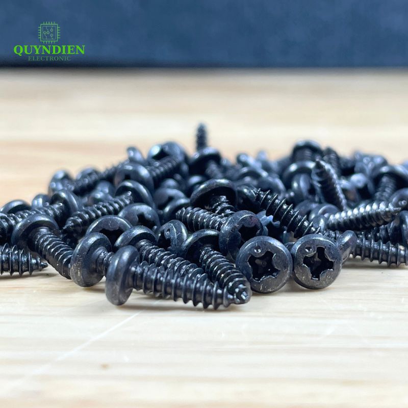 Ốc Vít Nhọn Đầu Tròn M3x10mm