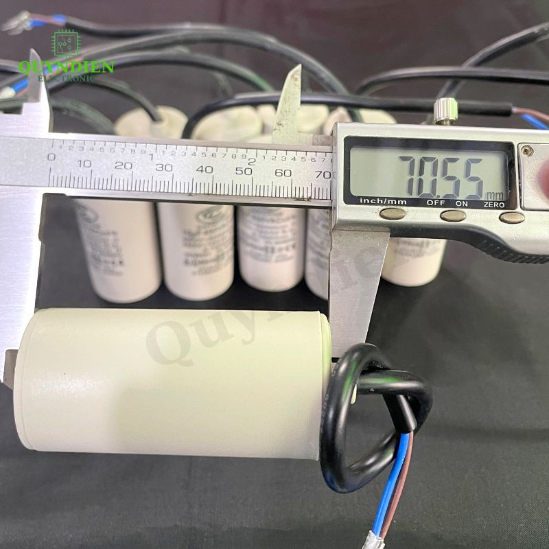 Tụ Đề Máy Bơm Nước 15uF 450V Tụ Kapa Tinh Chi