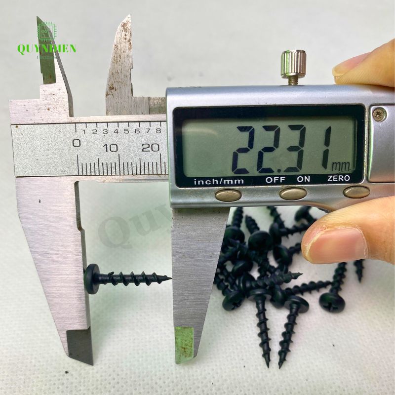 Ốc Vít Nhọn M4x20 Bắt Thùng Loa Ren Thưa Taiwan dài 20mm - Túi 1 Kg