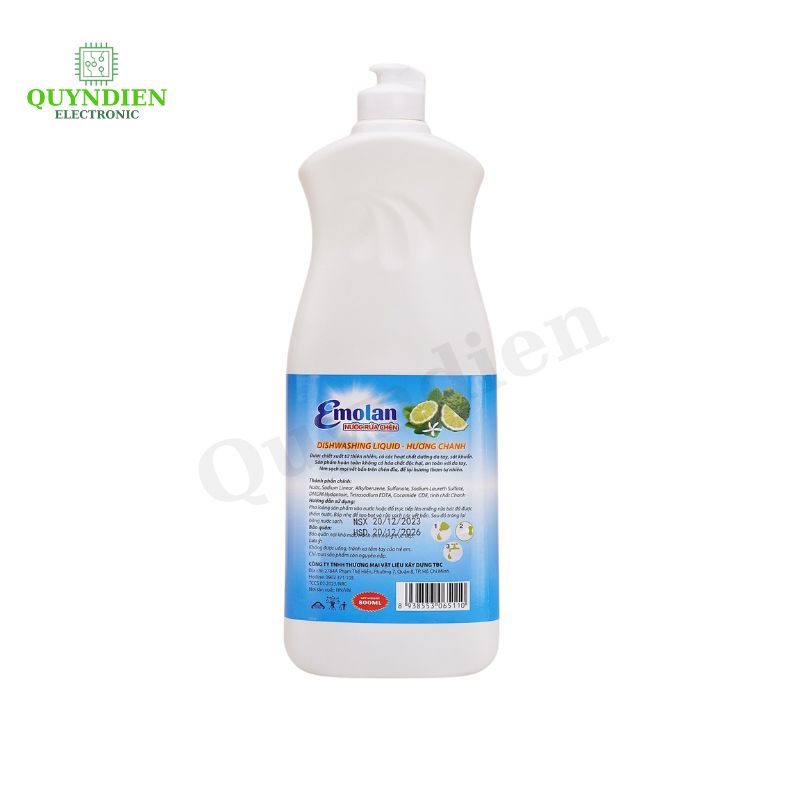 Nước rửa chén Emolan hương CHANH - 800ml