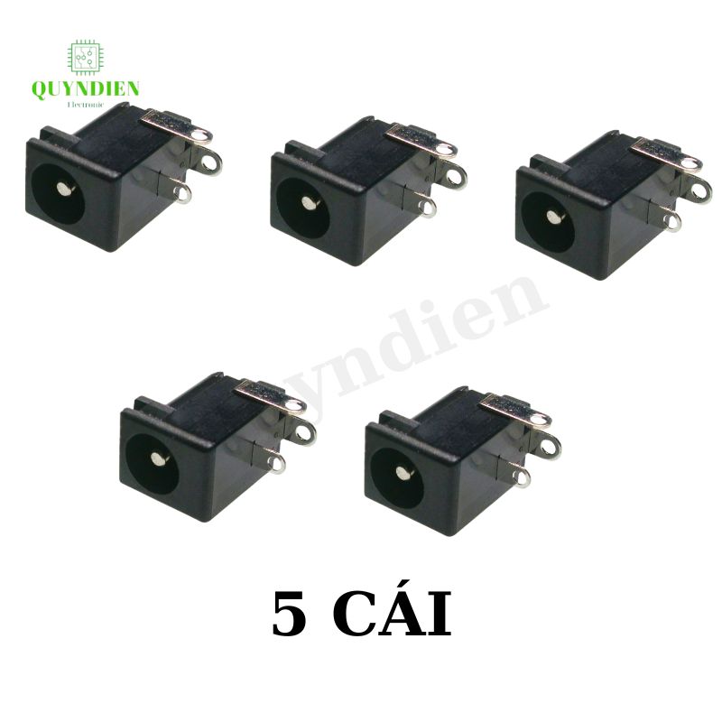 Jack, Giắc sạc DC 5.5x2.5mm Loại chân cắm