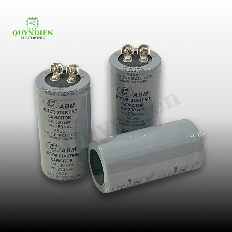 Tụ Đề Khởi Động Motor 300uF 250VAC Tụ Kapa TinhChi ABM