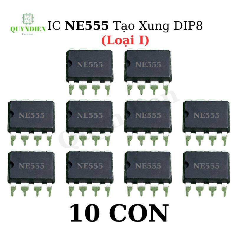 IC NE555 Tạo Xung Dip 8 -Loại 1