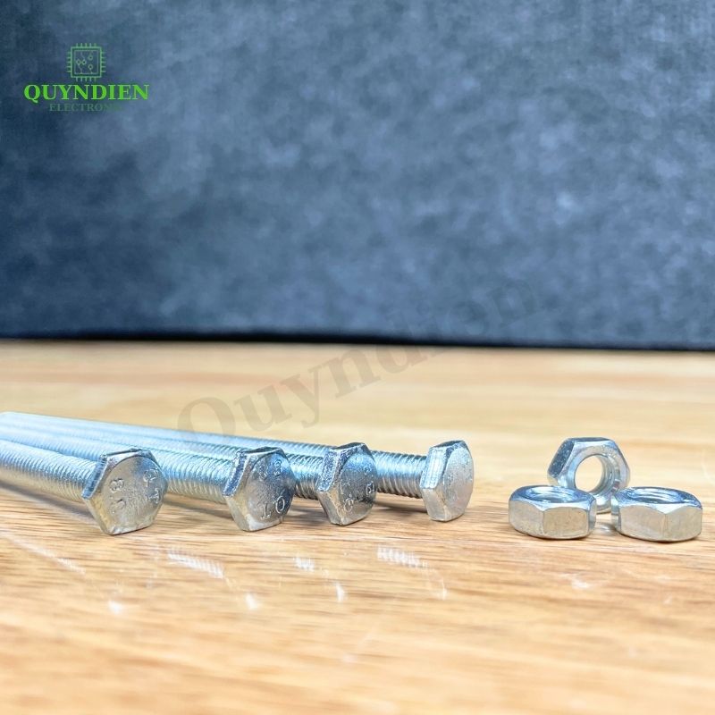 Ốc Vít M6x100mm Có Kèm Tán