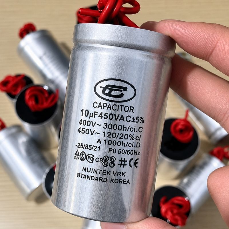 Tụ Nhôm Dây 10uF - 450V