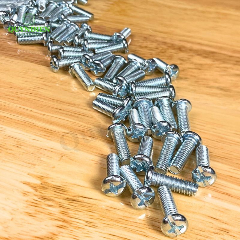 Ốc vít kèm tán M5x15mm túi 100 con
