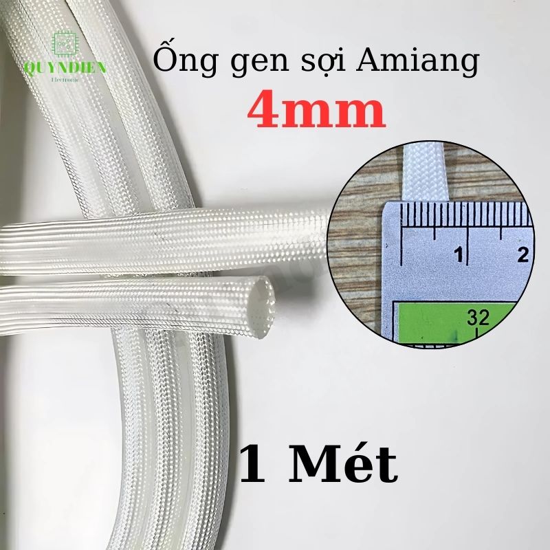 Ống gen sợi thuỷ tinh AMIANG Loại tốt - size 4mm
