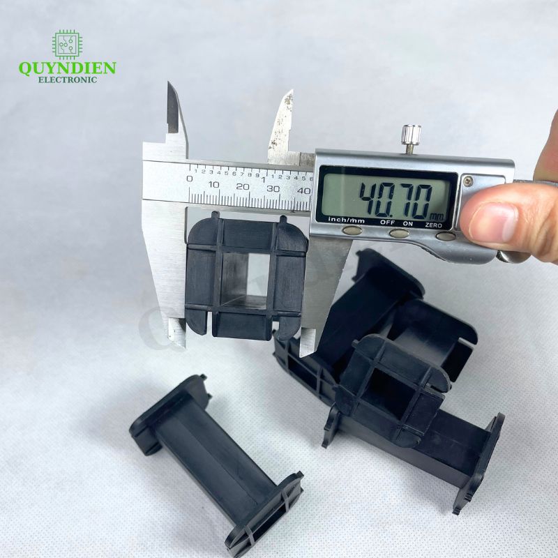 Lõi Khuôn Nhựa Vuông Dài Đại 51mm Màu Đen