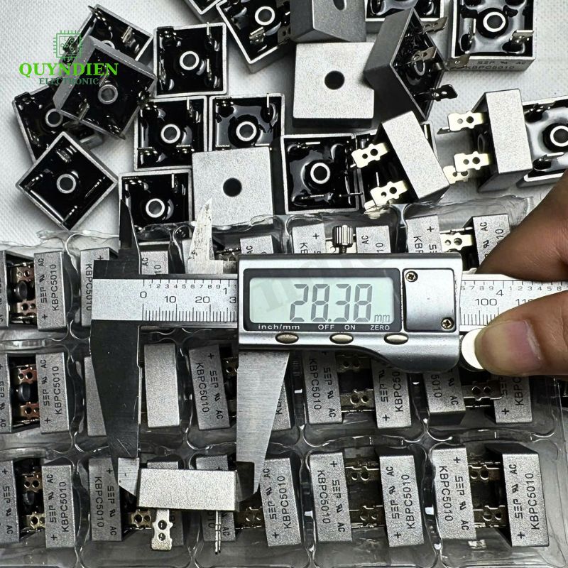 Diode Cầu Chỉnh Lưu KBPC5010 Điện Áp Tối Đa 1000V Dòng Điện Tối Đa 50A