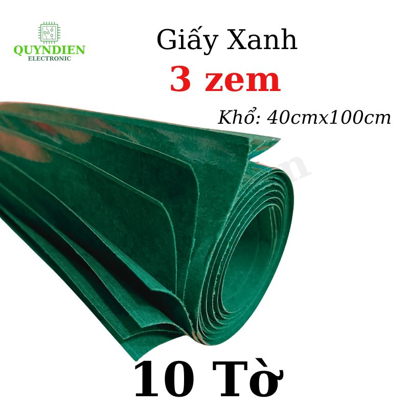 Giấy Cách Điện Xanh 0.3mm