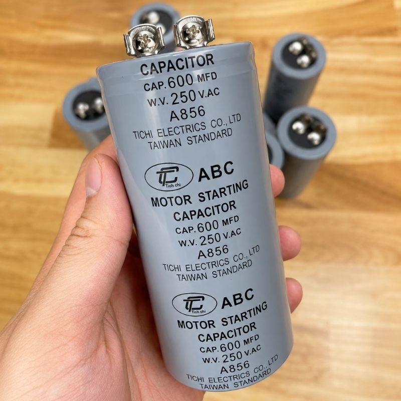 Tụ Đề Khởi Động Tinh Chi 600uF 250VAC