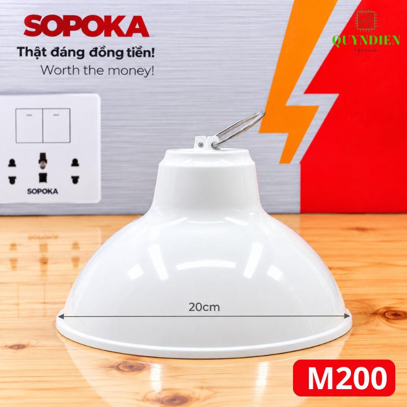 Chóa Đèn Quai Treo Ngoài Trời Chịu Mưa SOPOKA