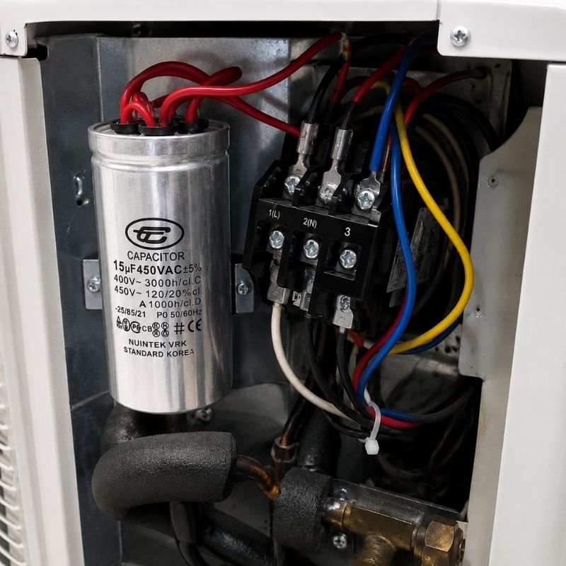 Tụ Nhôm Dây 15uF - 450V