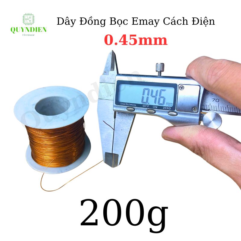 Dây ĐỒNG bọc emay cách điện size 0.45mm